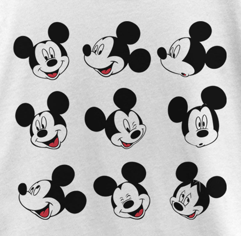 Girl's Mickey & Friends Mickey Mouse Funny Faces T-Shirt