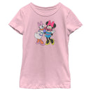 Girl's Mickey & Friends Minnie and Daisy T-Shirt