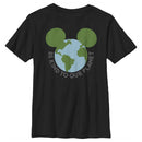 Boy's Mickey & Friends Be Kind to Our Planet Mickey Mouse Logo T-Shirt