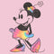 Girl's Mickey & Friends Tie Dye Minnie T-Shirt