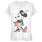 Junior's Mickey & Friends Rainbow Tie-Dye Minnie Mouse T-Shirt