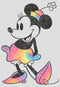 Women's Mickey & Friends Rainbow Tie-Dye Minnie Mouse Racerback Tank Top