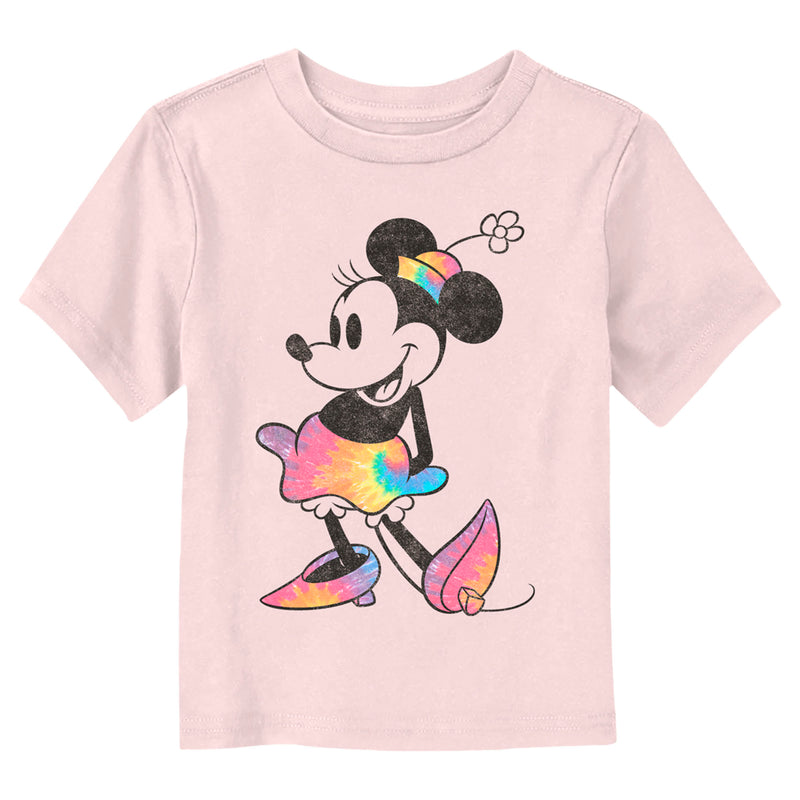 Toddler's Mickey & Friends Tie Dye Minnie T-Shirt