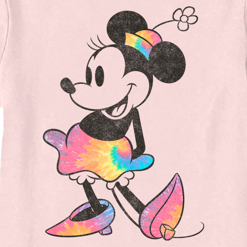 Toddler's Mickey & Friends Tie Dye Minnie T-Shirt