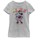 Girl's Mickey & Friends Retro Winking Minnie T-Shirt