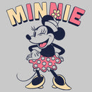 Girl's Mickey & Friends Retro Winking Minnie T-Shirt