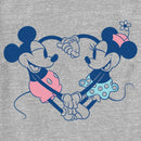 Toddler's Mickey & Friends Couple Heart T-Shirt