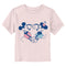 Toddler's Mickey & Friends Couple Heart T-Shirt