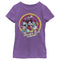 Girl's Mickey & Friends Mickey & Friends Retro Group Circle T-Shirt