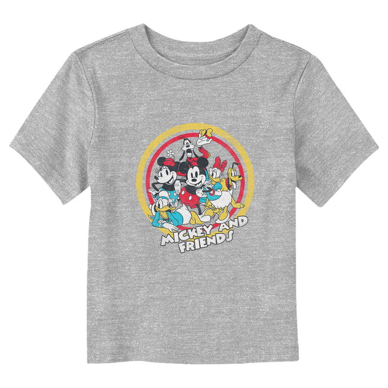 Toddler's Mickey & Friends Retro Squad T-Shirt