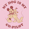 Girl's Mickey & Friends Mickey and Goofy My Dog is my Co-Pilot T-Shirt