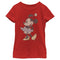 Girl's Mickey & Friends Retro Distressed Minnie T-Shirt