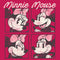 Junior's Mickey & Friends Retro Minnie Boxes Racerback Tank Top