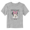 Toddler's Mickey & Friends Distressed Cute Minnie Portrait T-Shirt