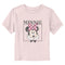 Toddler's Mickey & Friends Distressed Cute Minnie Portrait T-Shirt