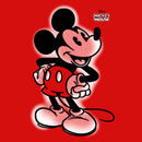 Girl's Mickey & Friends Mickey Mouse Retro Airbrushed T-Shirt