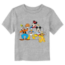 Toddler's Mickey & Friends Friendsgiving Celebration Portrait T-Shirt