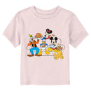 Toddler's Mickey & Friends Friendsgiving Celebration Portrait T-Shirt