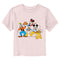 Toddler's Mickey & Friends Friendsgiving Celebration Portrait T-Shirt