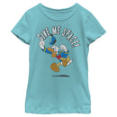 Girl's Mickey & Friends Donald Duck Give Me Space T-Shirt