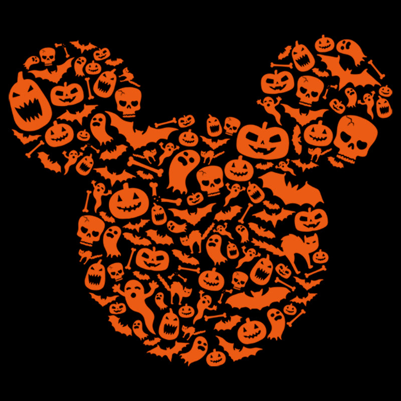 Men's Mickey & Friends Halloween Silhouette T-Shirt