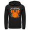 Men's Mickey & Friends Halloween Mouse-O'-Lantern Pull Over Hoodie