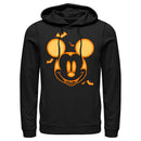 Men's Mickey & Friends Pumpkin Face Pull Over Hoodie