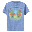 Boy's Mickey & Friends Mickey and Minne You Prickle My Fancy Cactus Silhouettes Performance Tee