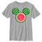 Boy's Mickey & Friends Mickey Mouse Watermelon Silhouette T-Shirt