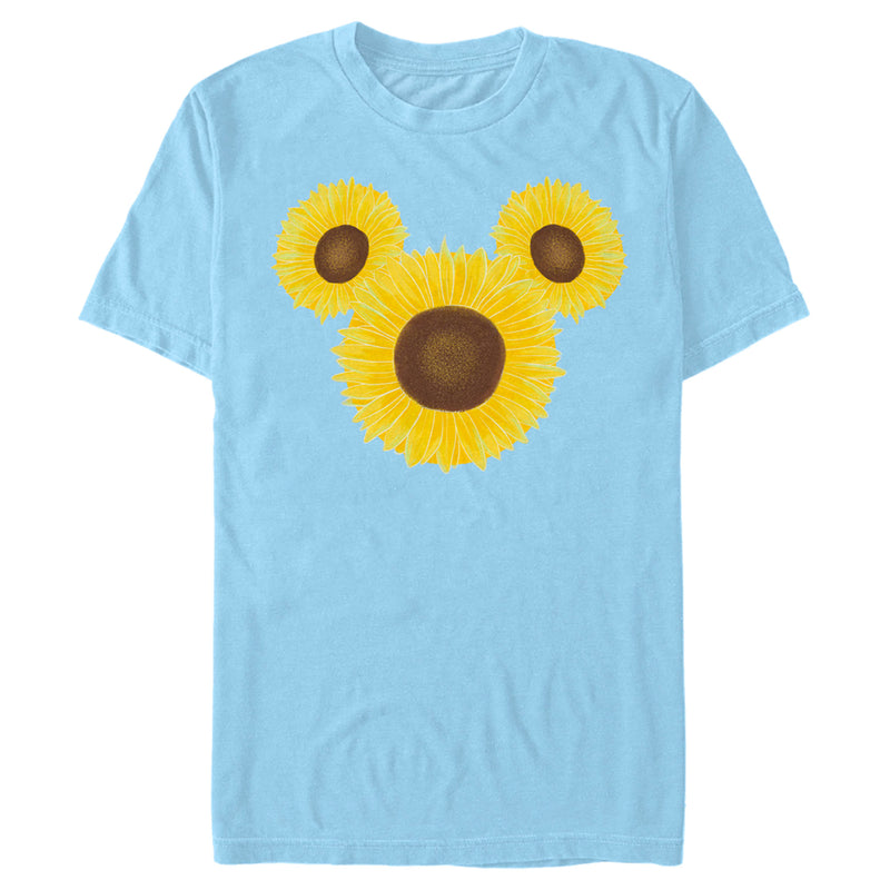 Men's Mickey & Friends Sunflower Logo T-Shirt