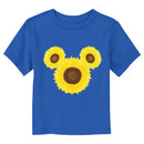 Toddler's Mickey & Friends Sunflower Silhouette Logo T-Shirt