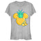 Junior's Mickey & Friends Pineapple Logo T-Shirt