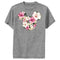 Boy's Mickey & Friends Mickey Mouse Tropical Flower Silhouette Performance Tee