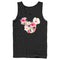 Men's Mickey & Friends Pink Floral Mickey Mouse Logo Tank Top