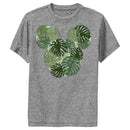 Boy's Mickey & Friends Mickey Mouse Monstera Silhouette Performance Tee