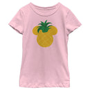 Girl's Mickey & Friends Mickey Mouse Pineapple Silhouette T-Shirt