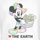Junior's Mickey & Friends Love the Earth T-Shirt