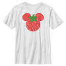 Boy's Mickey & Friends Mickey Mouse Strawberry Silhouette T-Shirt