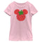 Girl's Mickey & Friends Mickey Mouse Strawberry Silhouette T-Shirt