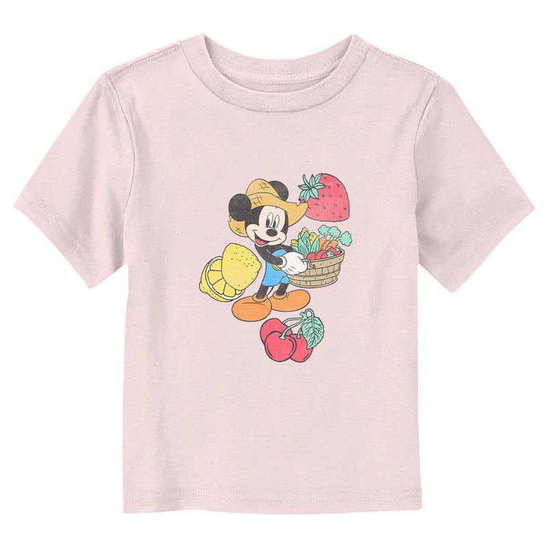 Toddler's Mickey & Friends Farmer Mickey T-Shirt