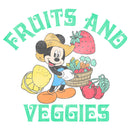 Girl's Mickey & Friends Mickey Mouse Fruits and Veggies T-Shirt