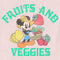 Toddler's Mickey & Friends Farmer Mickey Fruits and Veggies T-Shirt