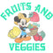 Toddler's Mickey & Friends Farmer Mickey Fruits and Veggies T-Shirt