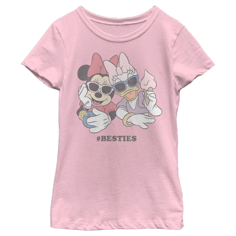 Girl's Mickey & Friends Minnie and Daisy Besties T-Shirt