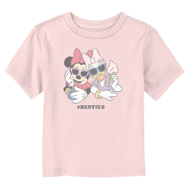 Toddler's Mickey & Friends Daisy and Minnie Hashtag Besties T-Shirt