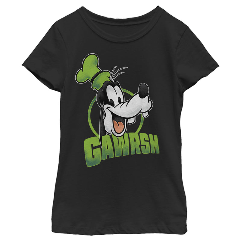 Girl's Mickey & Friends Goofy Gwarsh T-Shirt