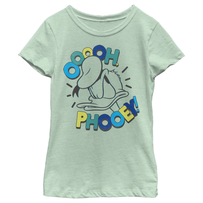 Girl's Mickey & Friends Donald Duck On Phooey T-Shirt