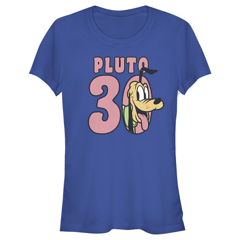 Junior's Mickey & Friends Pluto T-Shirt