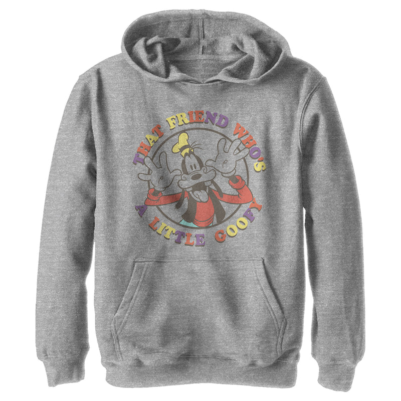 Boy's Mickey & Friends That Friend Who is a Little Goofy Pull Over Hoodie