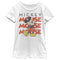 Girl's Mickey & Friends Mickey Mouse Name Stack Distressed T-Shirt